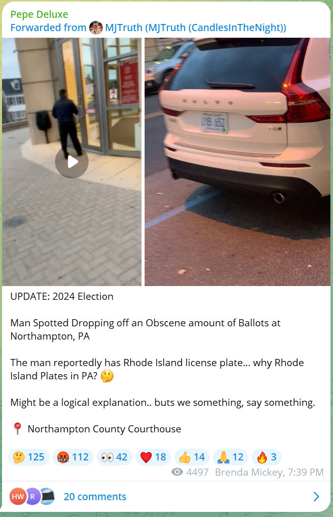telegram post shared by Pepe Deluxe forwarded from MJ TurthUltra