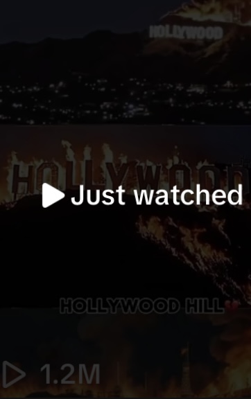"We lost Hollywood Hills" view count
