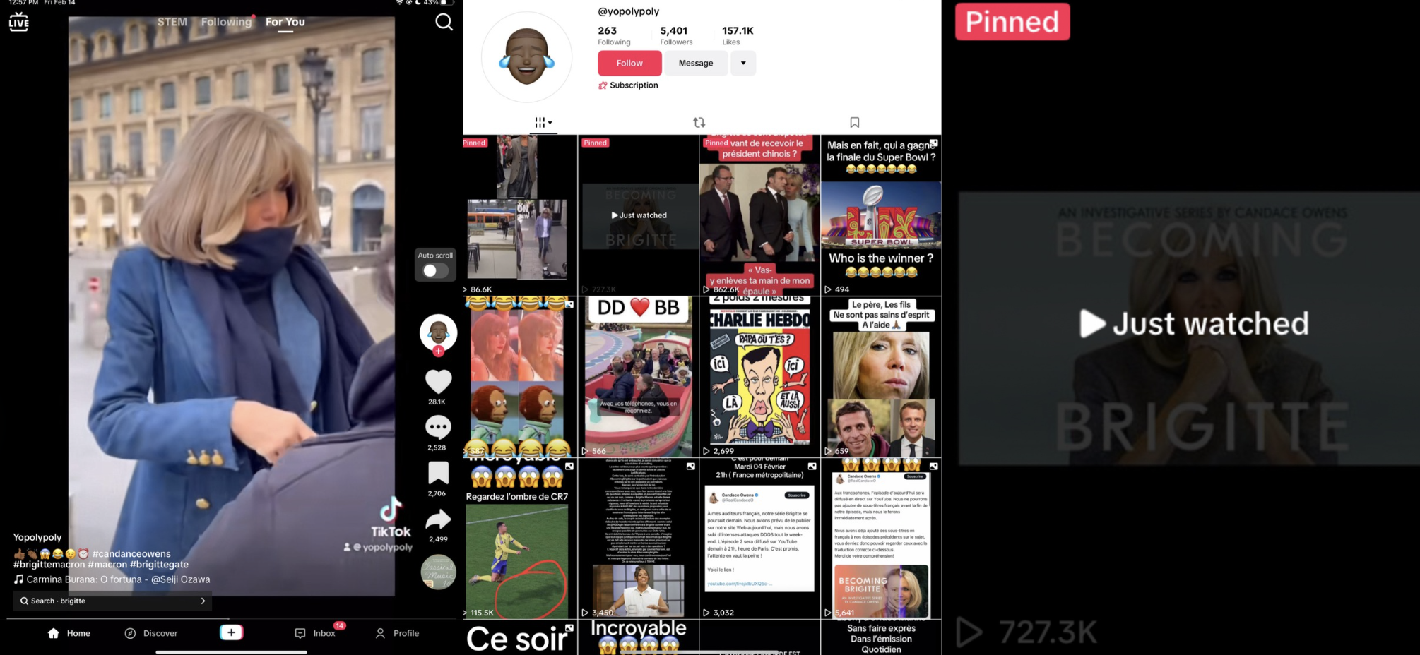 Now unavailable: Montage video likes (28.1k) and views (727k) 