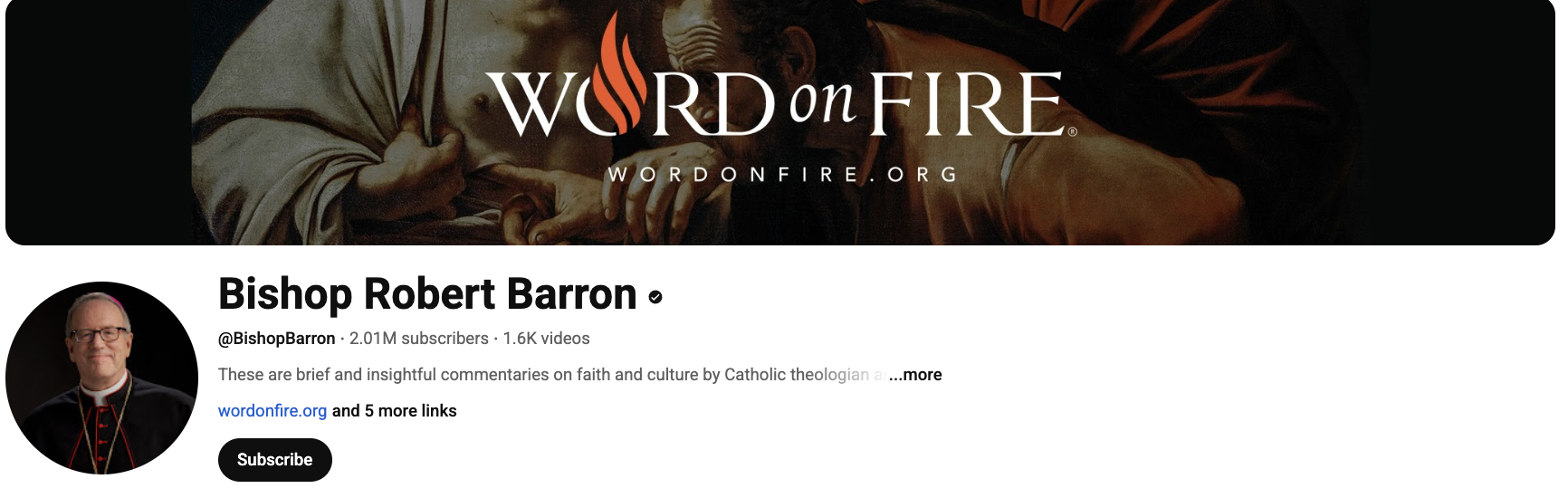 Robert Barron YT 