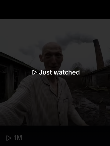 He stands in front of a crematorium chimney and says “It’s a bit smoky but something smells really nice out here.” He points to a pile of shoes and says “I wonder if there’s any Air Jordans in there” and ends the video by saying he’s “heading for a shower now.” 