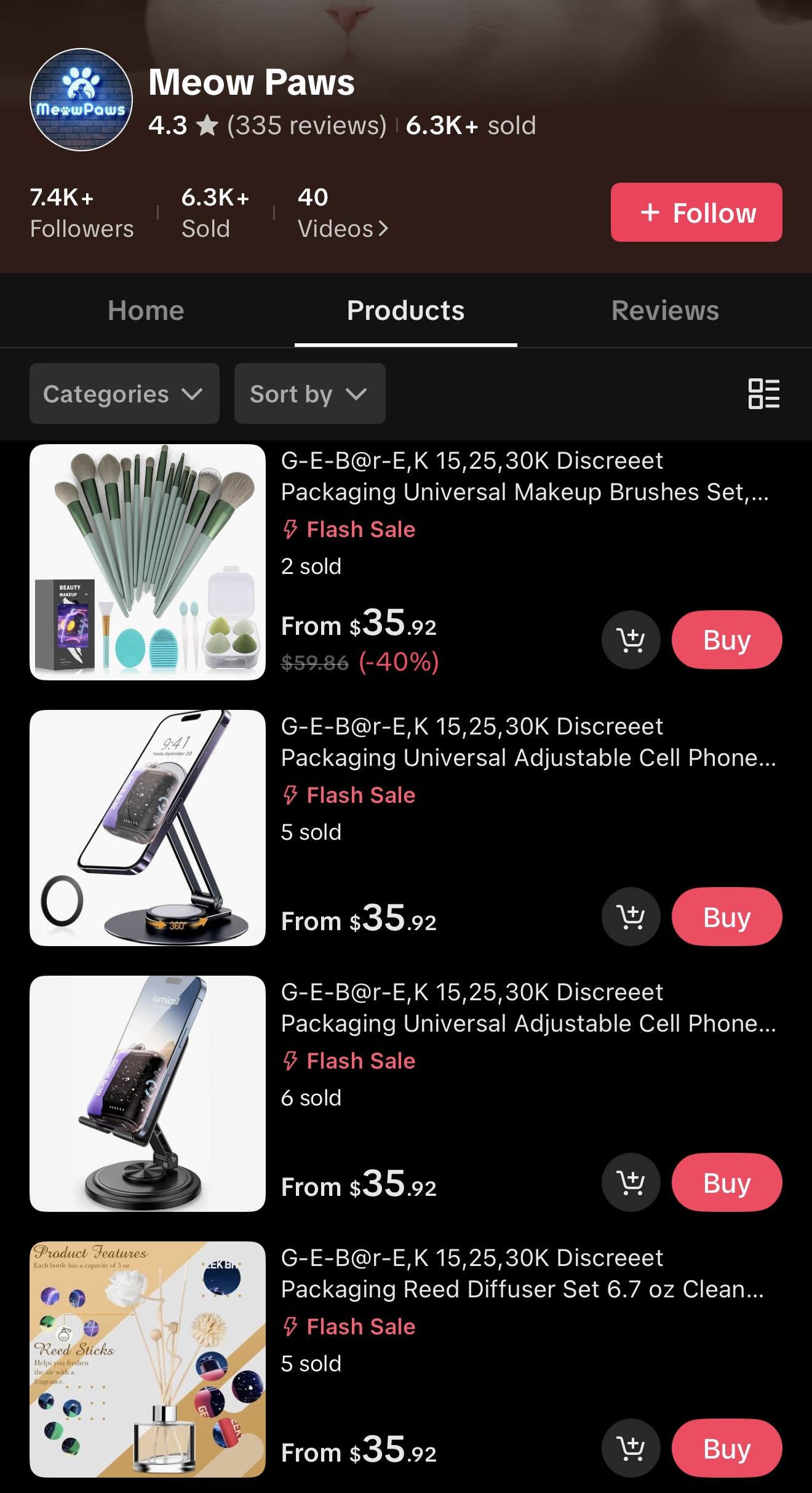 Meow Paws TT Shop