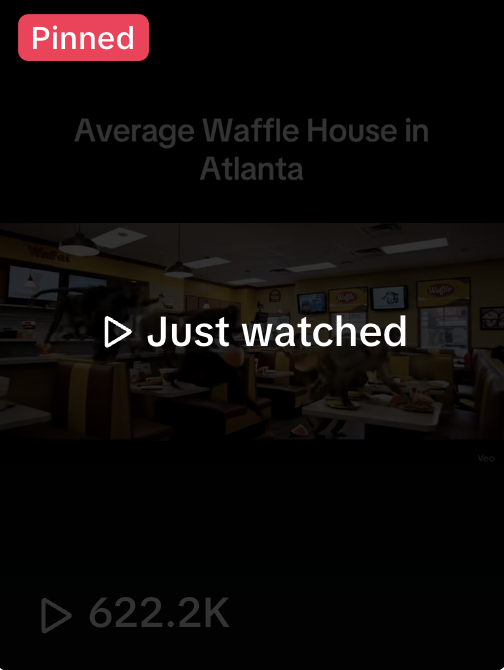 "Average waffle house experience" 