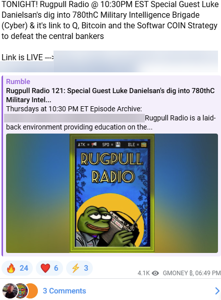 GMONEY Badlands host