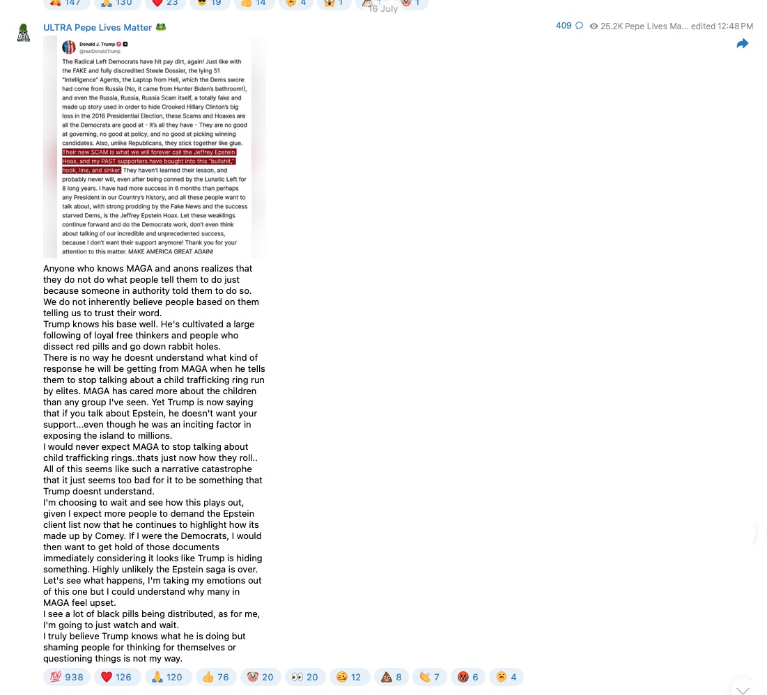 Pepe Lives Matter Epstein1