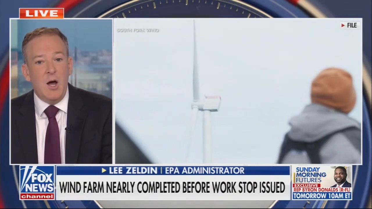 Some on Fox question Trump's efforts to hinder new renewable projects...
