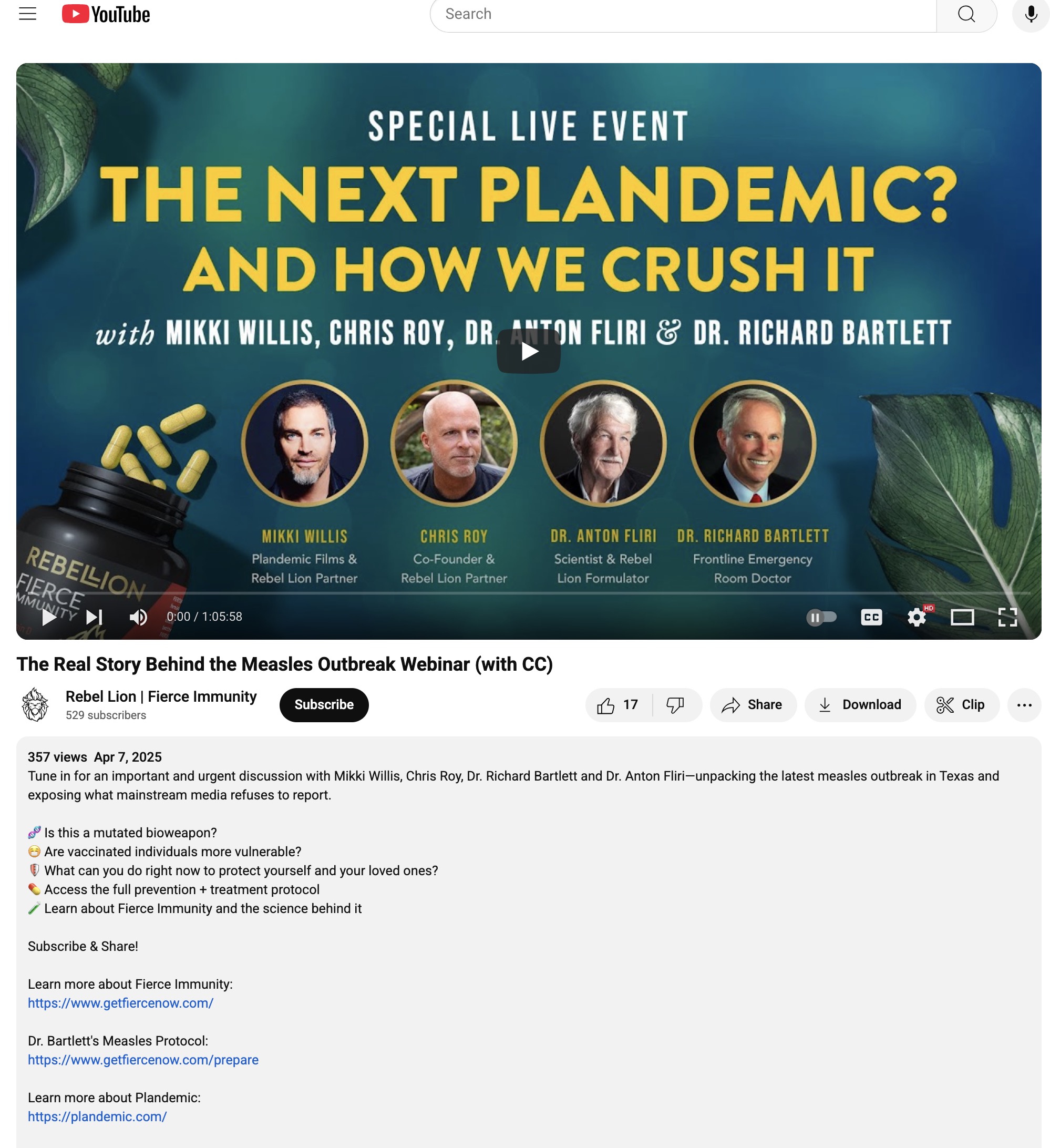 rebel lion's webinar