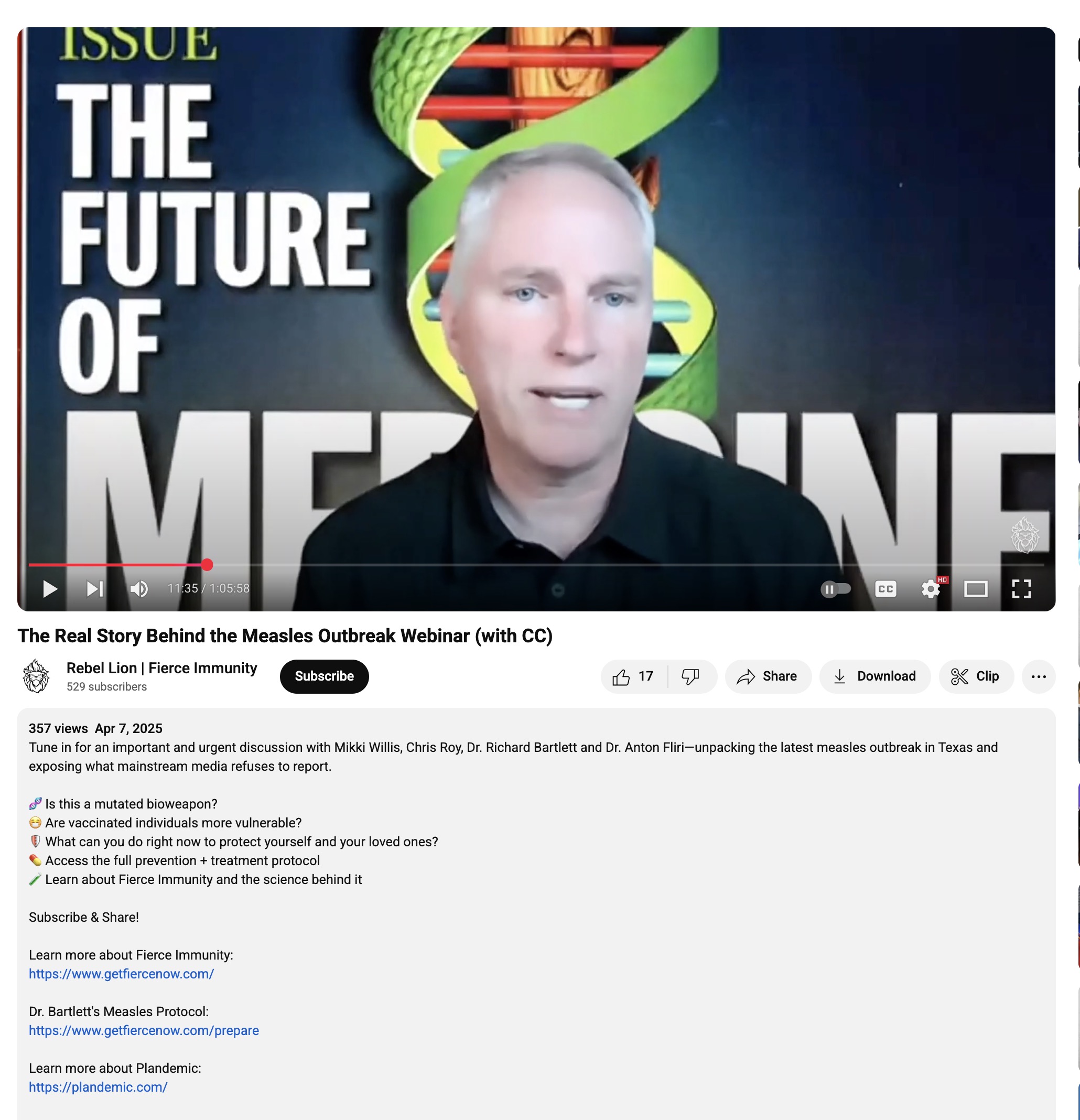 Rebel lion's webinar