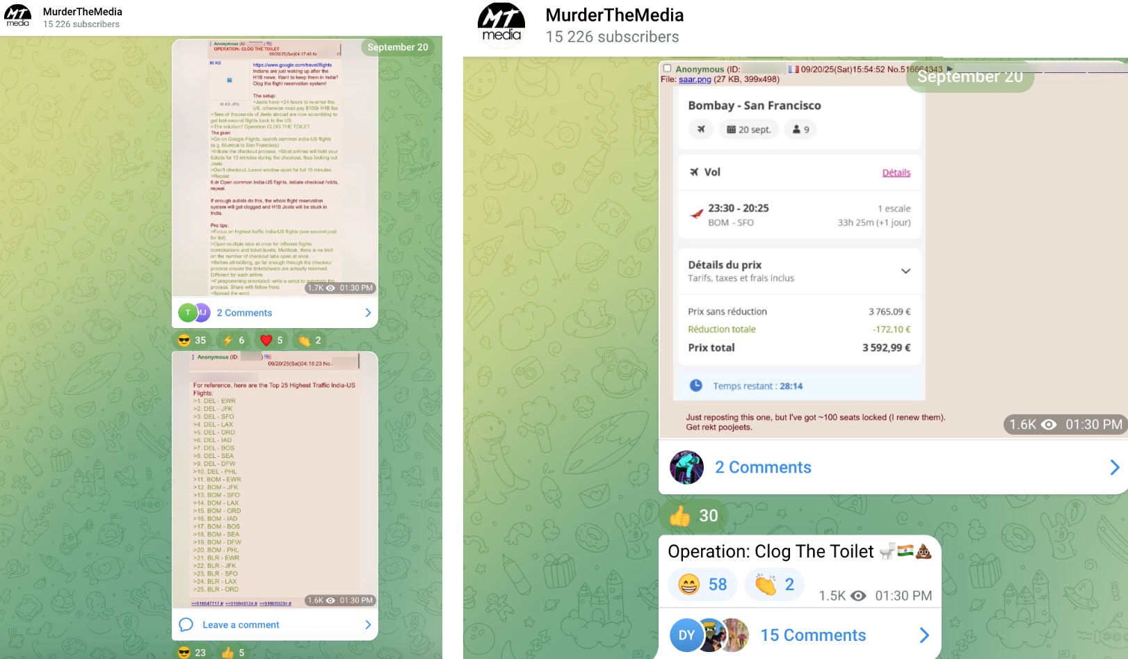 Telegram 4chan H1B campaign3