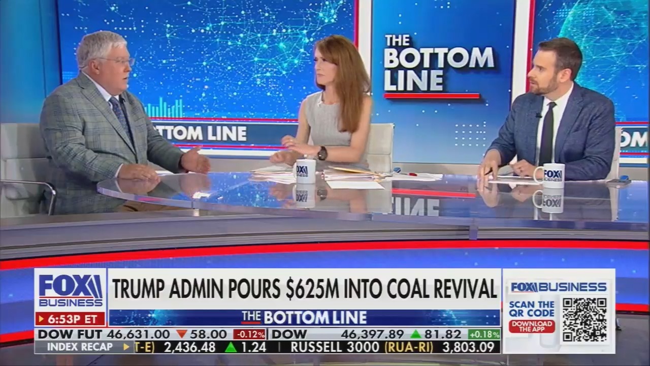 Fox Business hosts question West Virginia Gov. Patrick Morrisey about necessity of government handouts for coal