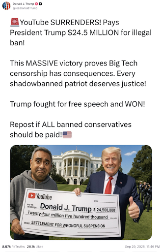 Trump YouTube image