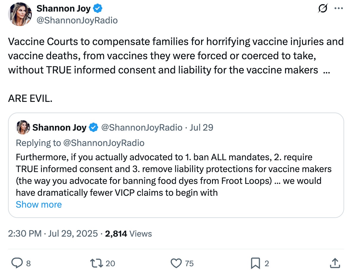 Joy vaccine