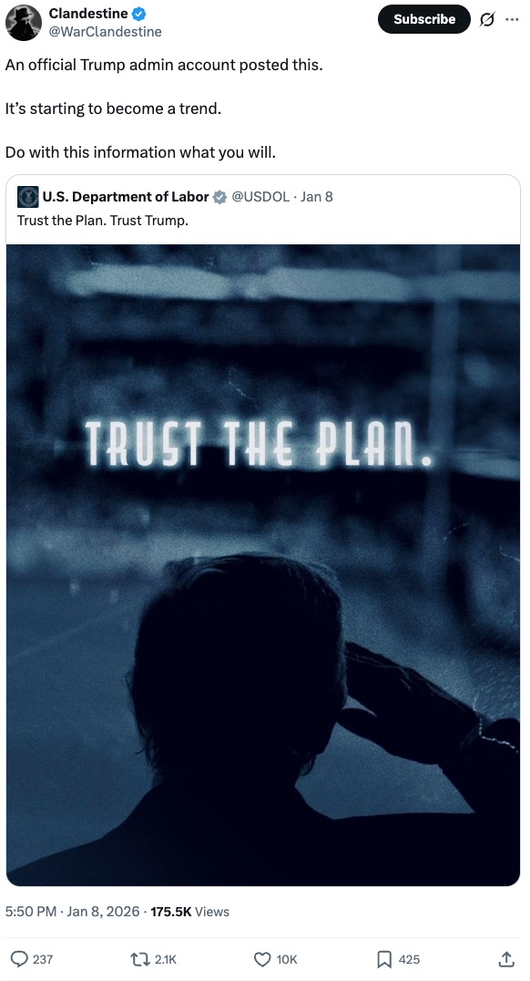 Clandestine Labor Department post2