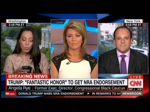 Watch CNN Commentator Rip Donald Trump For Lying About Clinton's Gun Position | Media Matters ...