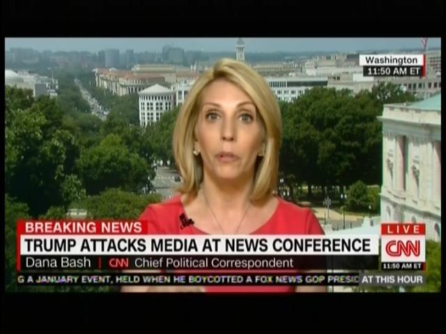 CNN’s Dana Bash Defends Media From Trump’s Attacks For Questioning Him ...
