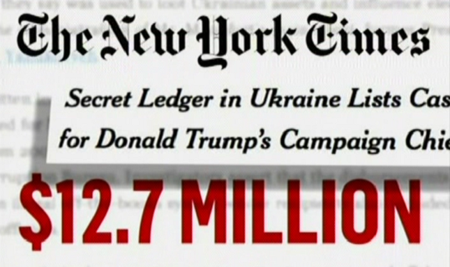 CBS And ABC Nightly News Ignore Trump Campaign Chairman s Ties To Pro