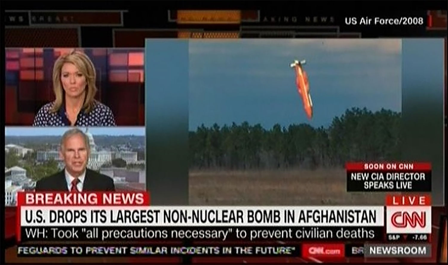 MOAB Bombing Shows CNN Is Actually More Obsessed Than Fox News With ...