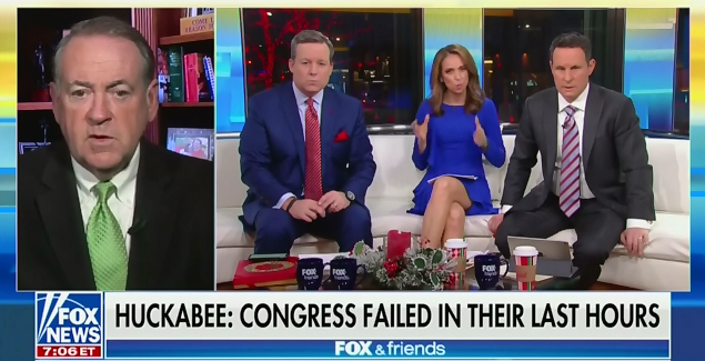 Fox & Friends host on Trump backing down on border wall: "I don't ...