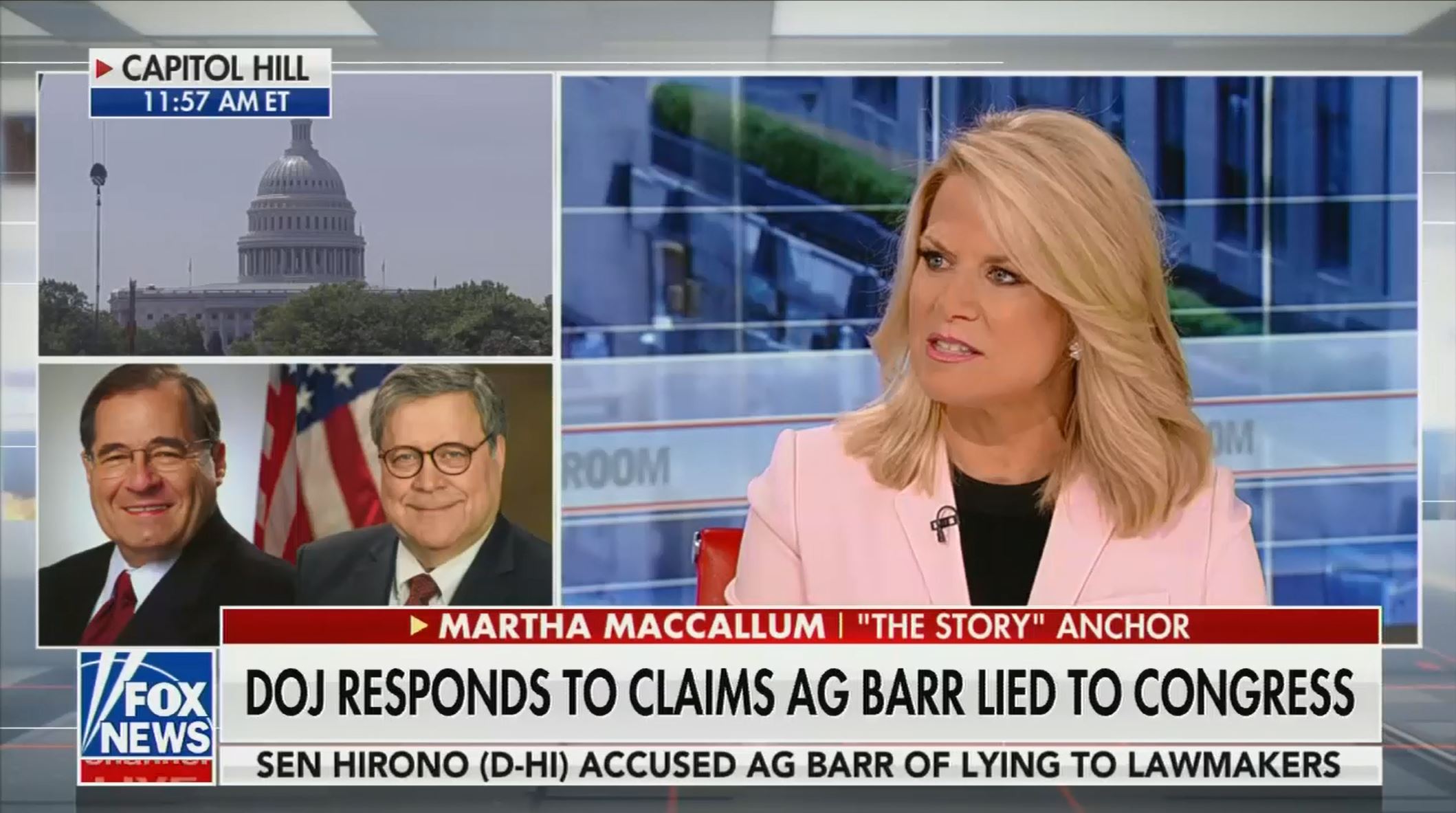Fox "straight news" anchor defends Trump's attorney general "I don't