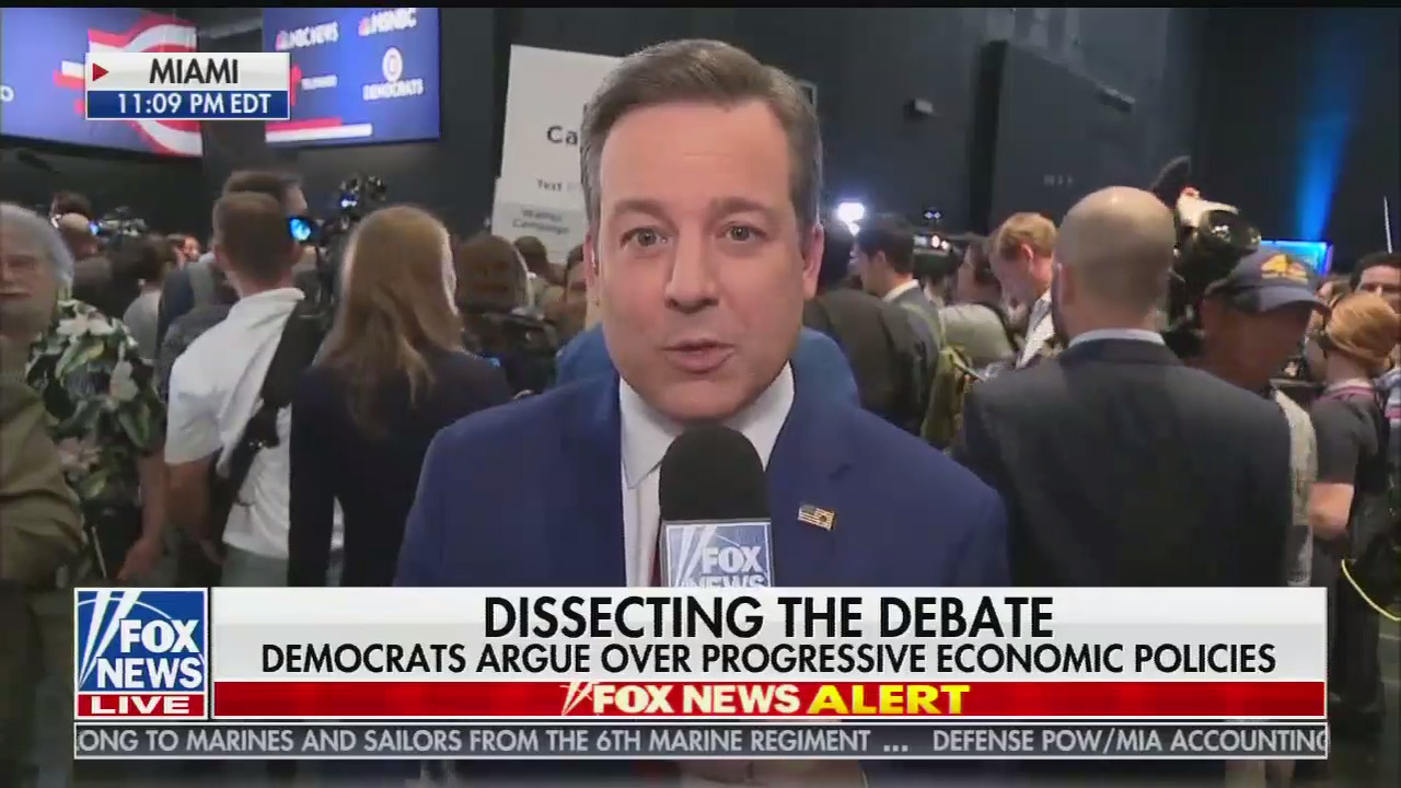Fox's Ed Henry attacks Democratic debate as "class warfare"