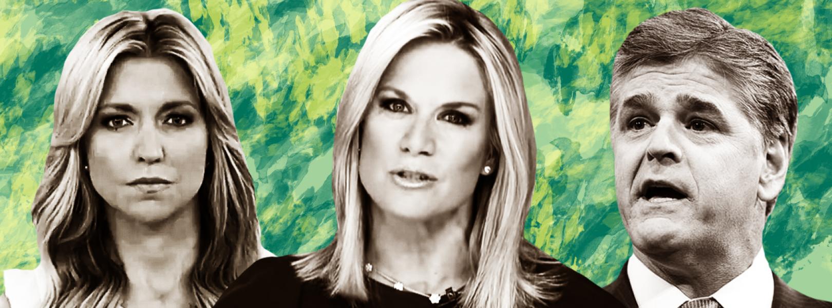 Sean Hannity, Ainsley Earhardt, Martha MacCallum denying climate change