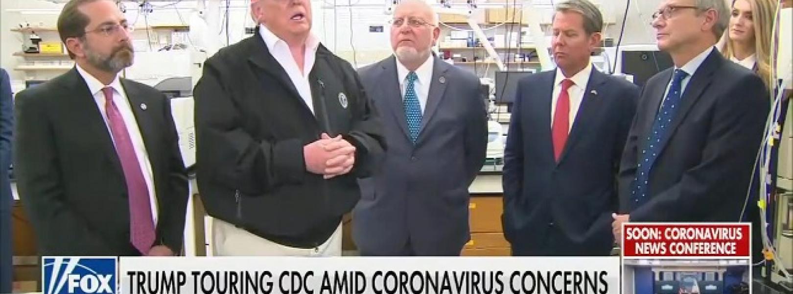 Finally asked about firing pandemic leadership teams, Trump responds “this is different than something else”