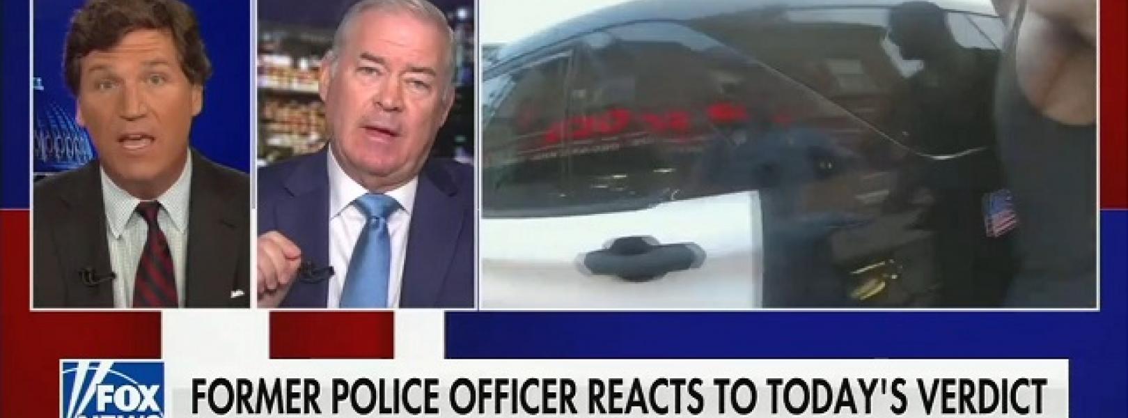 Tucker Carlson has complete meltdown and ends segment when guest says convicted murderer Derek Chauvin used excessive force