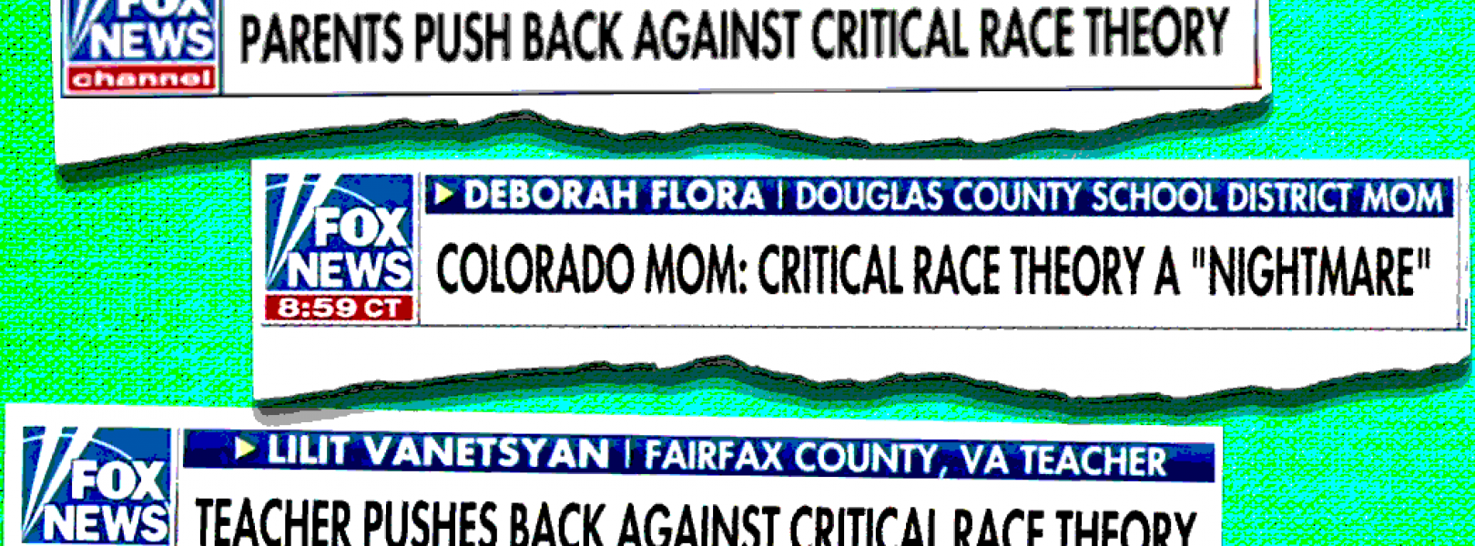 Fox chyrons
