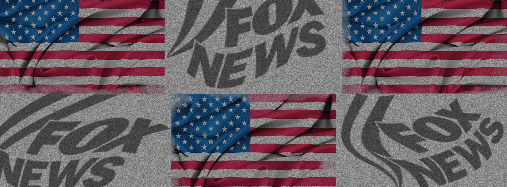 Fox and flags