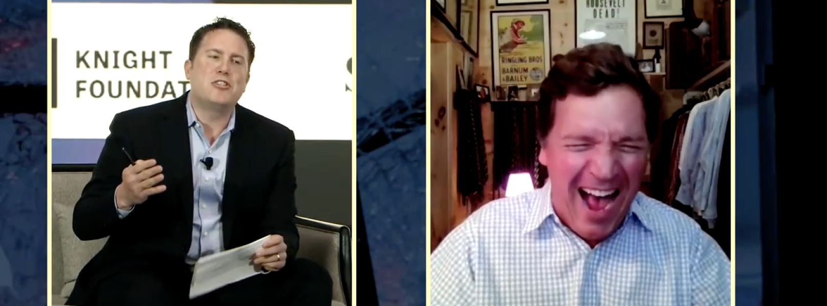 Ben Smith and Tucker Carlson