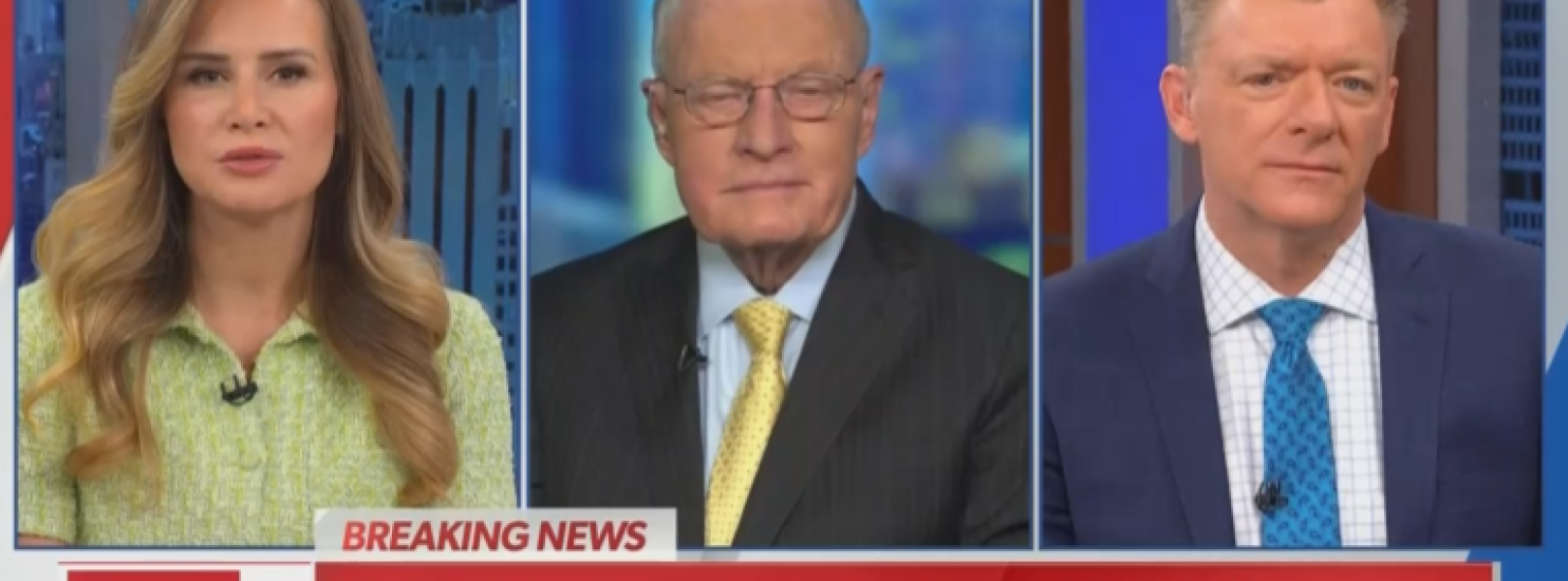 Christina Thompson, Marc Lotter,  Army Lt. Gen. Keith Kellogg