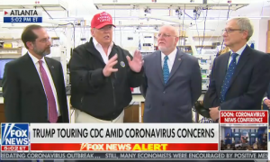 Donald Trump gets his coronavirus numbers from Fox News