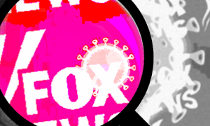 Fox Covid Magnifying Glass