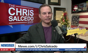 Newsmax host says Stacey Abrams "believes she's entitled to power because of the color of her skin"