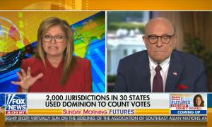 Sunday Morning Futures Maria Bartiromo Dominion voting machines conspiracy