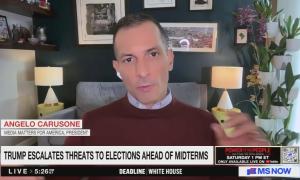 Angelo Carusone on MS NOW, 9/29/26