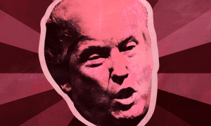 Donald Trump maroon
