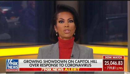 Harris Faulkner on politicizing coronavirus 