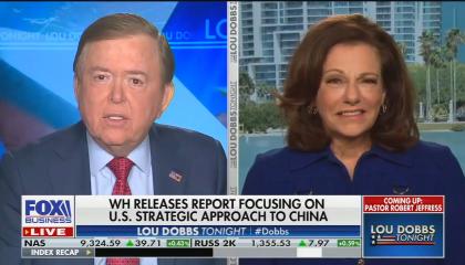 KT McFarland says China report will be removed because Trump watches Dobbs