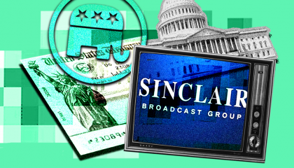 Sinclair Broadcast Group's coverage of Republican payment proposals