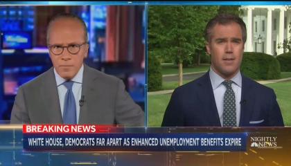 NBC Nightly News Unemployment benefits expire