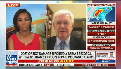 Fox News anchor apologizes for interrupting Newt Gingrich's anti-Semitic conspiracy theory