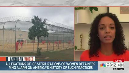 Guest discusses hysterectomies on MSNBC American Voices with Alicia Menednez 