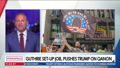 Grant Stinchfield defends QAnon