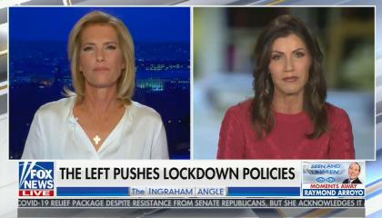Laura Ingraham paints misleadingly optimistic picture of the state of COVID-19 in South Dakota