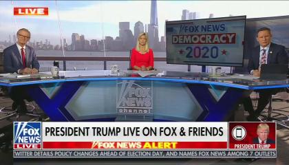 Trump fox and friends interview