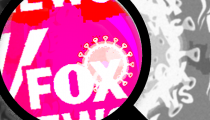 Fox Covid Magnifying Glass