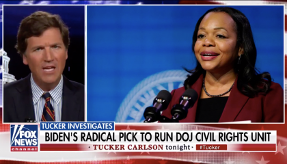 Tucker Carlson Kristen Clarke