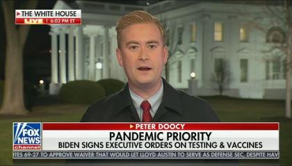 Fox News White House correspondent opines that Dr. Fauci "made some very political observations about Biden versus Trump"