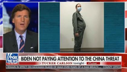 Tucker Carlson pregnant military